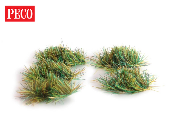 PECO Scene PSG-50 4mm Self Adhesive Grass Tufts Summer 100 Pack