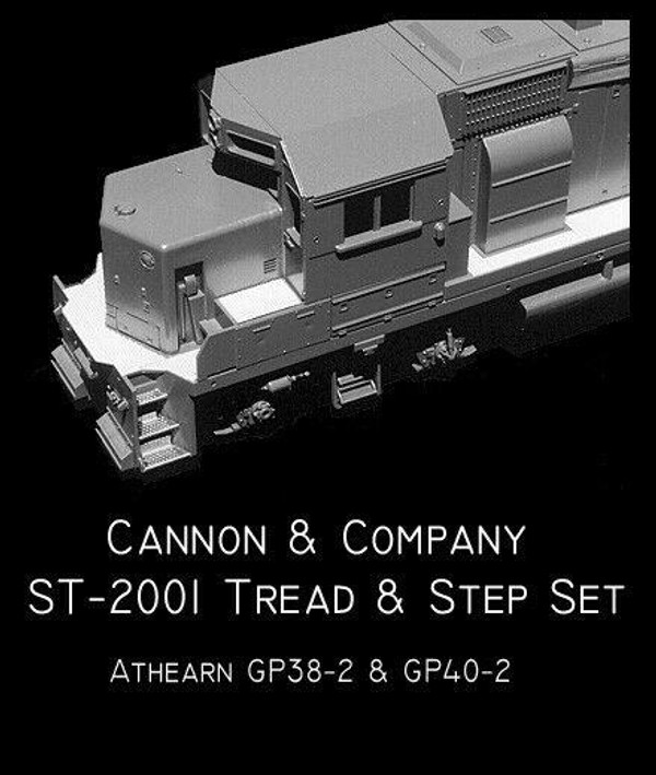 Cannon & Company HO ST-2001 Safety Tread Kit GP38-2 & 40-2  Brass