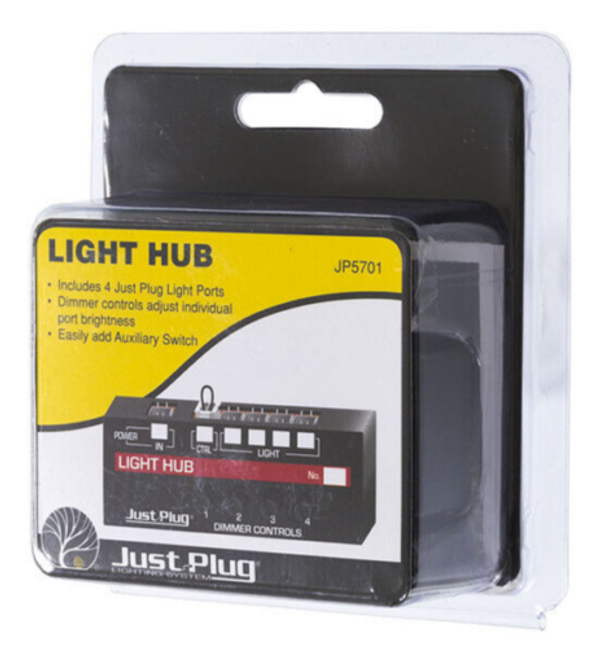 Woodland Scenics 5701 Just Plug® Lighting System - Light Hub