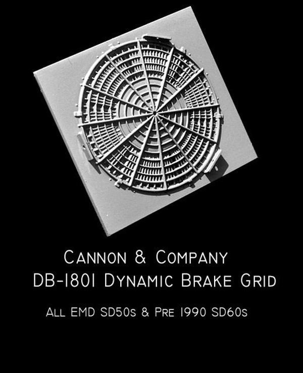 Cannon & Company DB-1801 Dynamic Brake Grid