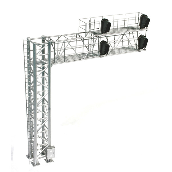 Atlas 70000098 HO Scale Signal Modern Cantilever Bridge [2 Track, 4 Head-Left]