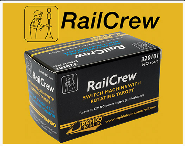 Rapido 320101 Railcrew Switch Machine - Single