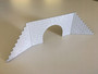 HO Large Cut Stone Culverts with wing walls (can be used multi-scale)