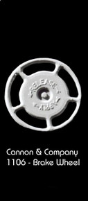 Cannon & Company 1108 Cast Brake Wheel - 22 Inch (scale)