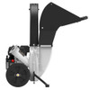 2.25 in. 6.5 HP 212cc Gas Powered, Unique Innovation 3-in-1 Discharge Chute Chipper Shredder with Safety Goggles
