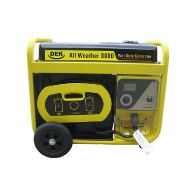 BEAST 10 000 Watt Surge All Weather Electric Start Generator Removable Control Panel 420cc 15 HP 100 Copper Alternator Not Sold In
