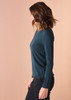 Phoebe Top - Ivy (side)