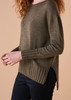 Quinn Jumper - Olive (detail)