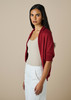 Clara Shrug - Cherry