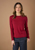 Phoebe Top - Ruby