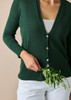 Edith Cardigan - Basil