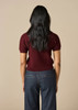 Pearl Tee - Merlot (back)