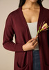 Loni Cardigan - Merlot