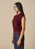 Goldie Vest - Merlot