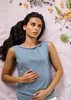 Sloane Singlet - Chambray