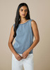 Sloane Singlet - Chambray