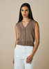 Odette Vest - Brown Sugar