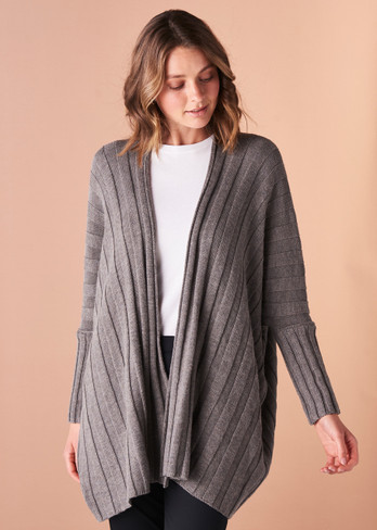 Bonnie Cardigan - Merino Wool - Mink - uimi