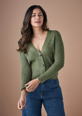 Wednesday Cardigan - Fern