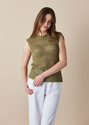Iris Top - Moss