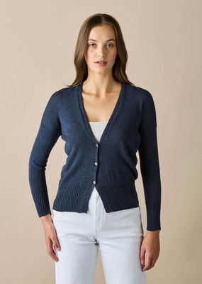 Edith Cardigan - Indigo