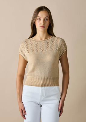 Blair Vest - Sesame