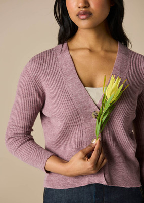 Wednesday Cardigan - Thistle