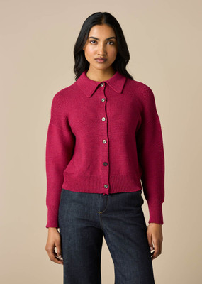 Pearl Cardigan - Magenta