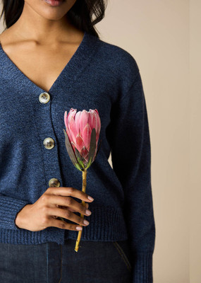 Agnes Cardigan - Denim