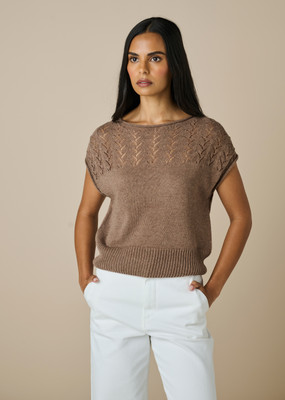 Blair Vest - Brown Sugar