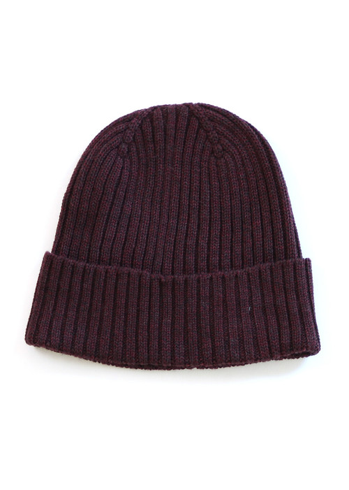 Teddy Beanie - Raisin