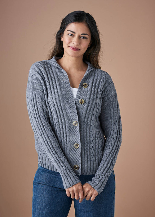 Frida Cardigan - Pebble