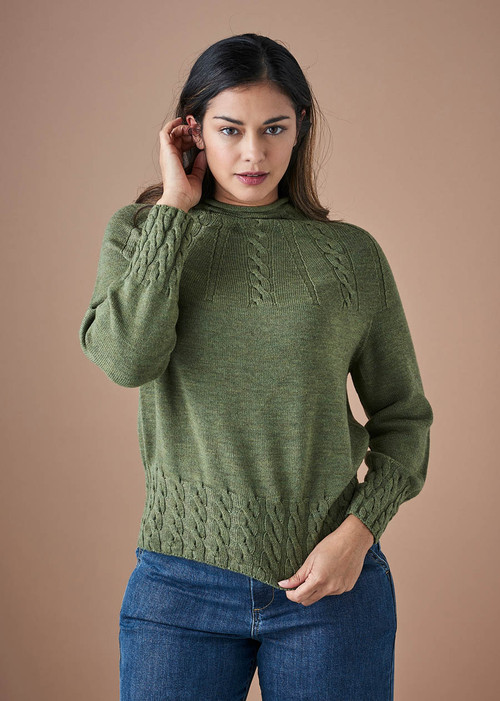 Clementine Jumper - Fern