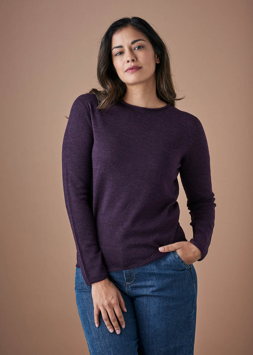 Phoebe Top - Plum