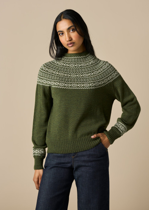 Ingrid Jumper - Moss