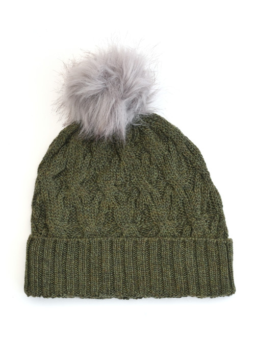 Mabel Beanie - Moss