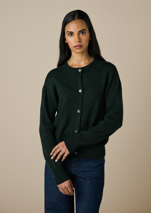 Bessie Cardigan - Basil