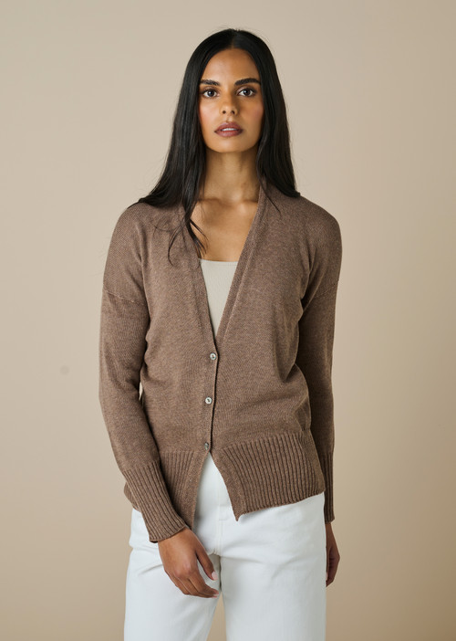 Edith Cardigan - Brown Sugar