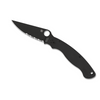 Spyderco Military™ 2 Black G-10 Black Blade