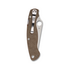 Spyderco Military™ 2 Brown Canvas Micarta CPM Cru-Wear