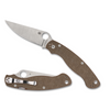 Spyderco Military™ 2 Brown Canvas Micarta CPM Cru-Wear