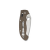 Spyderco Manix® 2 XL Brown Canvas Micarta CPM Cru-Wear