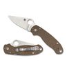 Spyderco Para® 3 Brown Canvas Micarta CPM Cru-Wear