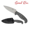 Spyderco Temperance™ CPM® CRU-WEAR® Sprint Run FB05PGY