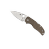 Spyderco Native® 5 Brown Canvas Micarta® CPM® Cru-Wear® C41MPCW5
