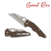 Spyderco YOJUMBO™ Brown G-10 CPM® 15V® Sprint Run™