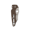 Spyderco YOJUMBO™ Brown G-10 CPM® 15V® Sprint Run™