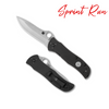 Spyderco Starmate™ Black G-10 CPM® 20CV® Sprint Run®