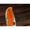 Spyderco Native® 5 50th Anniversary Amber Bone CPM® S90V® Sprint Run® C41BA50TH