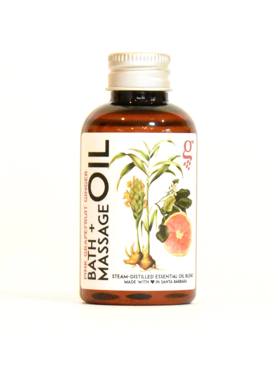 Travel Bath + Massage Oil 2.2oz | The Grapeseed Company